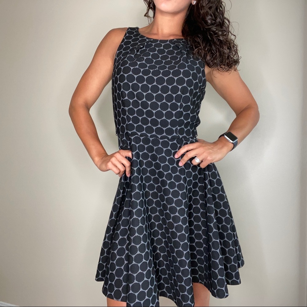 ELLE Black Fit & Flare Dress Size 4